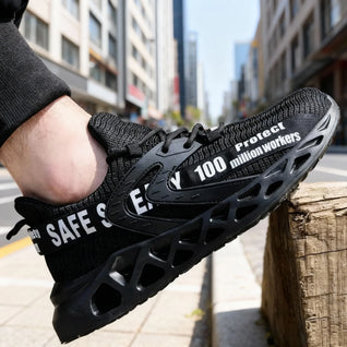 Ultra Light Breathable Steel Toe Shoe